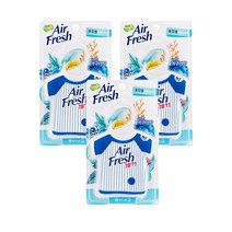 홈즈 옷장용 프리미엄 방향소취제 시원한 아쿠아향 본품, 32g, 3개