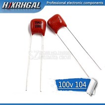 1+1 슈퍼캐패시터 20pcs 100v104j 피치 5mm 100nf 0.1 미크로포맷 100v 104 cbb 폴리프로필렌 필름 hjxrhgal, 없음