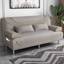 1인소파 싱글 버블 세트 팔 소파 거실 레이지 퍼프 클라우드 악센트 모던, Flannelette 3+한 좌석