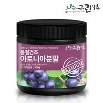 그린약초 동결건조 아로니아 분말, 1개, 100g