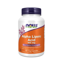 알파리포산 나우푸드알파리포산 Alpha Lipoic Acid 100 mg 120 베지캡슐, 알파리포산 100 mg 120 베지캡슐, 1개, 120정