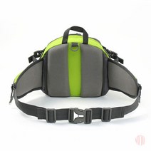 4WAY 등산용 숄더 힙색 그린 등산가방 스포츠백팩 경량등산가방