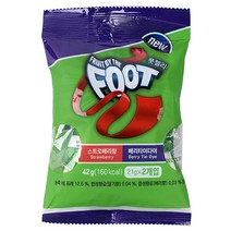 후룻바이더풋 롤 젤리 1개입 랜덤발송, 21g, 12개