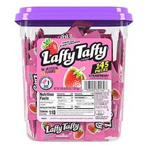 Laffy Taffy Candy Jar Strawberry 145 Count, 1