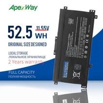 노트북배터리호환용Apexway LK03XL HP envy 15x360 15-bp 15-cn TPN-W127 W128 W129 W132 HSTNN-LB7U HSTNN, 한개옵션0
