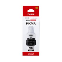 캐논 GI-90 BK C M Y Pixma G5090 5092 G6090 G6091 G6092 GM2090 GM2092 G7090 G7092 GM4090 GM4092 GI90잉크, 검정/정품