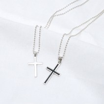 S925은 십자가 펜던트 2종 실버 체인 목걸이 N0249