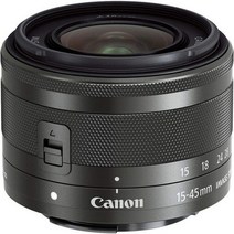 Canon 표준 줌 렌즈 EF-M15-45mm F3.5-6.3IS STM(흑연) 미러리스 일안 대응 EF-M15-45ISSTM