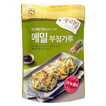 국산밀 메밀부침가루 500g-메밀부침요리, 1, 본상품선택
