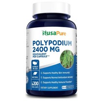 NusaPure Polypodium 폴리포디움 루코토모스 2400mg 200정