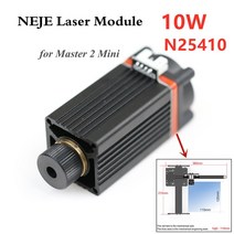 루터기 트리머비트NEJE 450nm 20W40W8 0W 조절 가능 초점 TTL 레이저 헤드 DIY 새긴 무늬 모듈 나무 절단, 21 10W N25410
