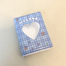 3인치 사진 앨범 동물 토끼 곰 그림 보관 케이스 40구 폴라로이드 사진첩 포토북 대용량, 02