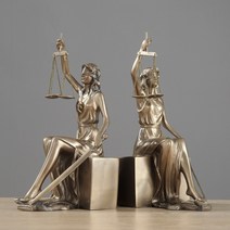 정의의여신상 정의의여신 법의여신 법원 법정 유스티치아 테미스 디케 저울 조각상, 정의의 여신은 서신에 의지한다.