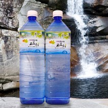 광양 백운산고로쇠 수액 고로쇠물, 백운산고로쇠 1.5L x 6개, 1.5L