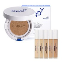 비레디 블루 쿠션 15g + 피팅 컨실러 6g 옵션 -, 05 오웬 (어두운 피부)