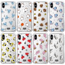 BT21 라인프렌즈 방탄소년단 투명 범퍼케이스