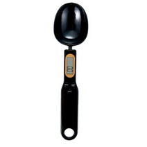 전자 저울 충전식 전자 측정 숟가락 저울 전자 저울 그램 스푼 저울 주방 무게, 02 Bla미니