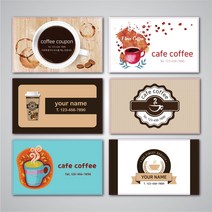 커피 카페 식당 쿠폰 양면기본인쇄 디자인무료 500매 10000원, 반누보300매