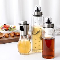 캡형심플 오일병 2size 꿀소분 참기름병 간장 소스통 유리병, 뚜껑푸어러