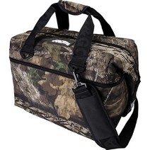 AO Coolers 고밀도 단열재가 있는 오리지널 소프트 쿨러 모시 오크 24캔, 24-Can, Mossy Oak, Mossy Oak