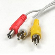 쭈bapha_Coms CCTV 케이블 30m - 2RCA + DC 5.5 전원 회색 CCTV용품 보안TV 감시카메라 CCTV악세사리 CCVT CCTV부품♥LtMS, ♥myside!