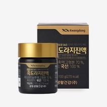 광동 맑은365 흑도라지진액 국내산 구증구포 초고농축, 흑도라지 진액 4병(400g)