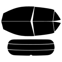로톰 모닝 측후면 썬팅필름 DIY 셀프 열차단 썬팅지, 모닝JA/어반 (17-현재), RTF-4S 05 (진함), 기아