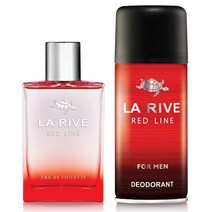 [공식수입] 라리브 베스트 남성향수 & 데오드란트 2종 225ml~, 레드라인 단품 2종 (향수+데오드란트), 225ml