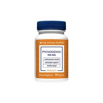 The Vitamin Shoppe 피크노제놀 100mg 30정, 단일수량, 단일개당 용량/중량/정
