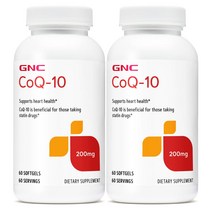 지앤씨 1+1 코큐텐 200MG 60정 코엔자임 GNC COQ-10