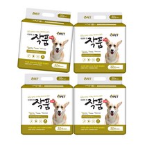 작품패드 32매 초대형 x4개 강아지 배변패드 애견패드 개패드