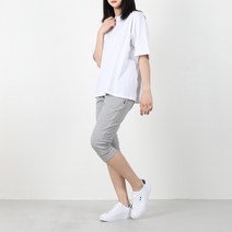 벤티브 여성 7부 심플 여름 빅사이즈 트레이닝복 반바지