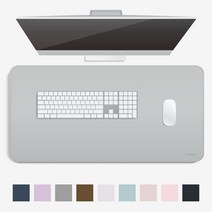 마우스장패드 가죽 장패드 컴퓨터 게이밍 키보드 대형 700x300 매트 주문제작, 800x400, (1728) 팬텀블랙