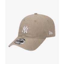 NEW ERA 무료반품 워싱 뉴욕 양키스 언스트럭쳐 볼캡 트윌 베이지 920 UNST WASHING NEYYAN T BEI 13549198