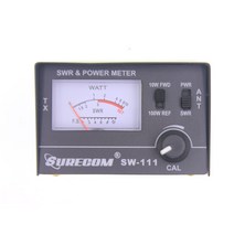 SURECOM SW-111 100 와트 27-30MHz SWR/파워 미터 CB 라디오 안테나 테스트 SWR 또는 상대 전력, CHINA