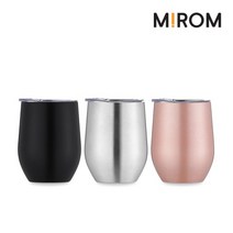 미롬 보노 진공 스텐텀블러, BLACK, 350ml, 1개
