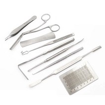 미용실가위꽂이 가위꽂이 헤어컷 가위거치대 Rhinoplasty 키트 비강 가위 스테인레스 수술기구 도구 23pcs, 한개옵션0