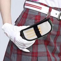 NEW 캐디스 골프 롱티+볼파우치 3구 키링 골프공 주머니, 단품