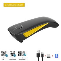 북스캐너 비파괴스캐너 고속 가정용 셀프 스캐너 2d 바코드 스캐너 netum c750 블루투스 무선 핸드헬드 포켓 qr 바코드 데이터 매트릭스 pdf417 리더 저장소 모바일, c750 블루투스 2d