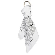 GRAVER BAG AND ACC [BAG&ACC]페이즐리 반다나 스카프 벨트 키링_화이트, WHITE, FREE SIZE