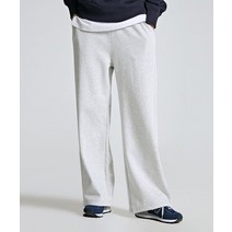 SPAO 프렌치테리 세미와이드팬츠 G 기모 SPMTC4TU05