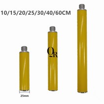 호환 GNSS 프리즘 안테나 연장 섹션 직경 25mm GPS 측량 폴 10cm 15cm 20cm 25cm 30cm 40cm 60cm, 01 10cm