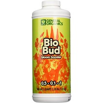General Hydroponics 일반 유기농 바이오버드 수경식물 보충제 1쿼트