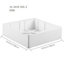 실리콘 케이크 도구 금형 장식 무스 디저트 베이킹 3D 팬 무작위 색상108671, 2474무작위 색상