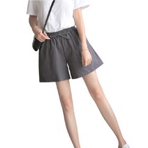 다움리빙 여성 면밴딩반바지 A라인