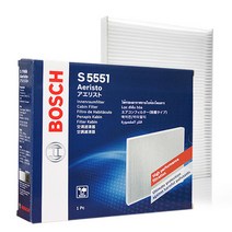 보쉬 슈퍼 렉스턴 에어컨필터 S5551 PM2.5 항균필터, 상세페이지 참조