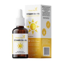 유기농비타민d 액상 임산부 어린이비타민d Simply Keto 비타민 D3 K2는 고용량 30ml 방울 병당 1084방울 한 방울당 25g D31000IU K2MK7 고품질, 단일수량, 단일개당 용량/중량/정
