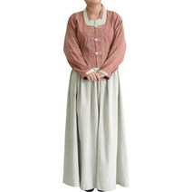 매듭우리옷 (한정특가) SD207 여자 봄 가을 저고리치마 세트 개량한복 생활한복