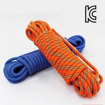 갈렙등반 12mm 등산 로프 자일 클라이밍 암벽 밧줄 끈 KC인증 5M-200M, 30M, 레드