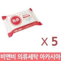 비앤비 유아의류용 세탁비누 아카시아, 25개